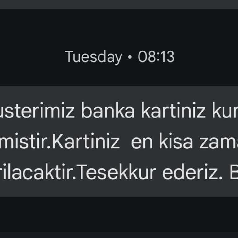 ATM Kartımı Yuttu, Yeni Kartım Hala Gelmedi