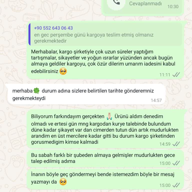 Kargo Sorunları Ve İletişim Eksikliği İle Yaşanan Mağduriyet
