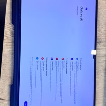 Samsung Tablet Güncelleme Sonrası Beyaz Ekran Sorunu