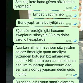 Phase Forex'te Müşteri Memnuniyetsizliği Ve İletişim Sorunları