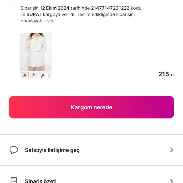 Sürat Kargo'nun Gecikmeli Teslimat Sorunu