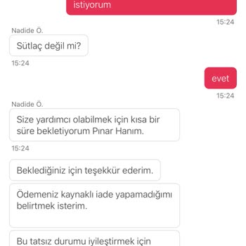 Yemek Sepeti'nde Yetersiz Müşteri Hizmeti Ve Dökülen Sipariş