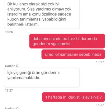 Yemek Sepeti'nde Yetersiz Müşteri Hizmeti Ve Dökülen Sipariş