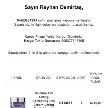 Yanlış Ürün Gönderimi Ve İade Talebi