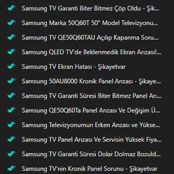 Samsung QLED TV Panel Arızası: Garanti Süresi Sonrası Mağduriyet