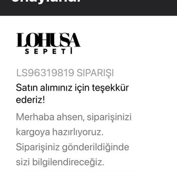 Lohusa Sepeti'nden Sipariş Sorunu Ve İletişim Eksikliği