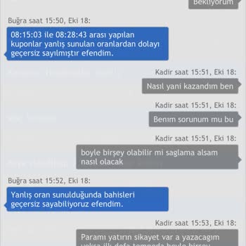 Kazandığım Bahis Kuponu Geçersiz Sayıldı