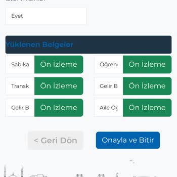 Burs Başvurusunda Belge Eksikliği Sorunu