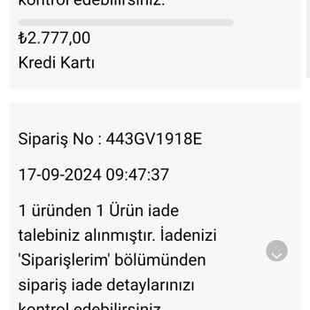 İade Ürünlerimin Ücreti Hala Hesabımda Değil