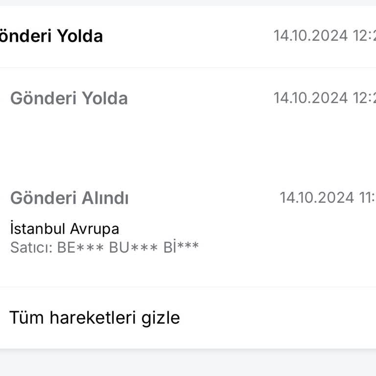 Trendyol'dan Sipariş Edilen Süpürge Başlığı Teslim Edilmedi