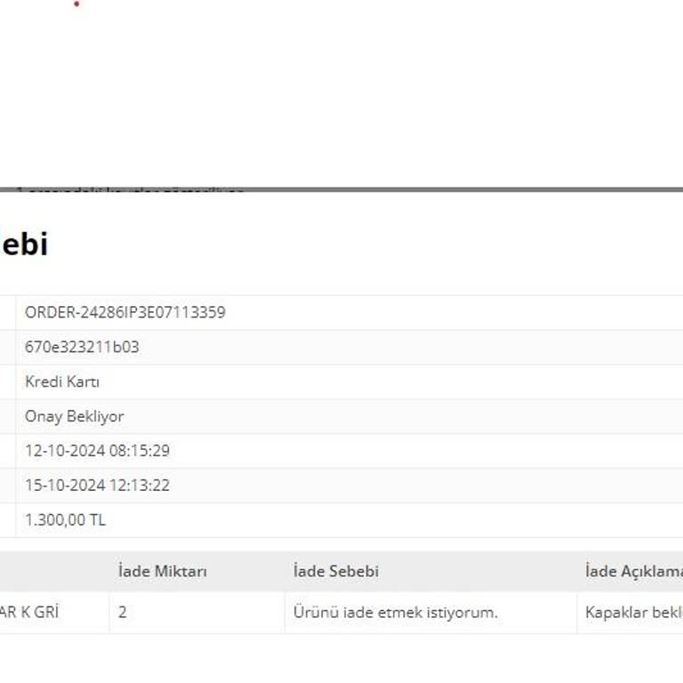 İade Talebime Yanıt Beklerken Mağdur Oldum