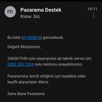 Garanti Evraksız Gelen Ürün Ve İlgisiz Müşteri Hizmetleri