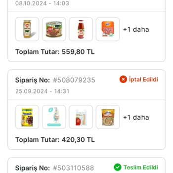 Siparişler Neden İptal Ediliyor?