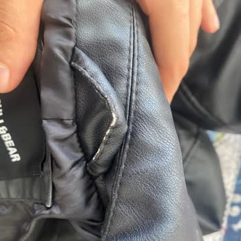 Pull And Bear Deri Ceket Kalitesizliği