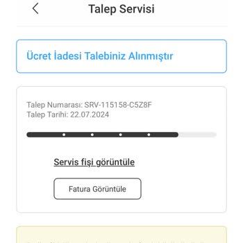 Garanti Sürecinde Yaşanan İade Problemi