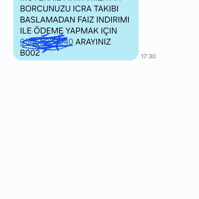 Usulsüz Borç Mesajları Ve Bilgi Güvenliği Endişesi