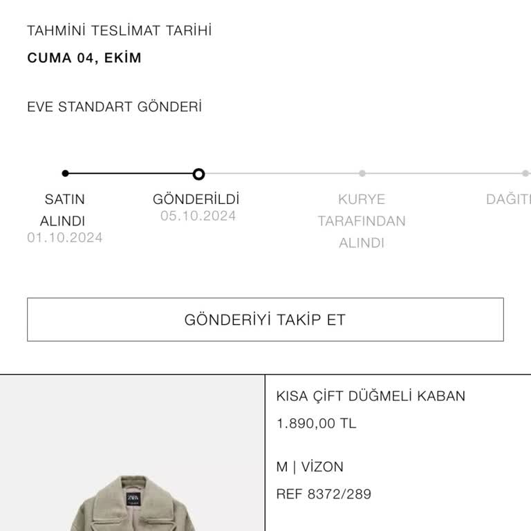 Zara Siparişim Neden Hâlâ Teslim Edilmedi?