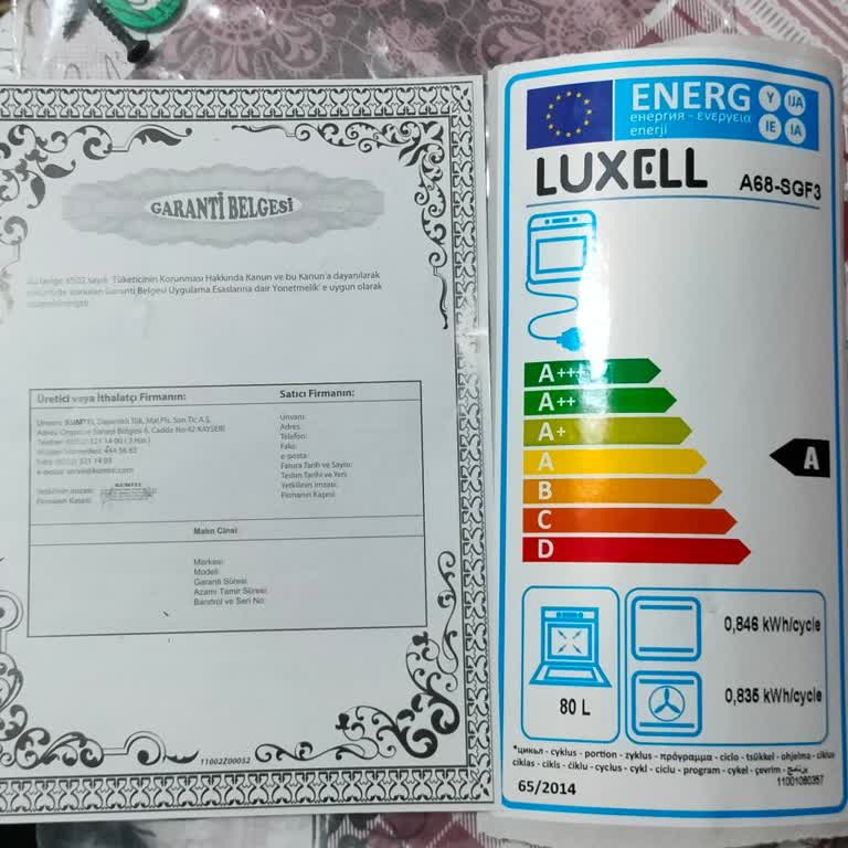 Yeni Alınan Luxell Fırının Dijital Ekranı Ve Ocak Sorunları