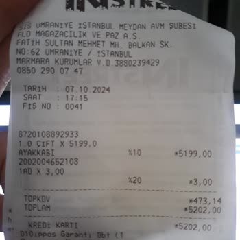 In Street Kalitesiz Ayakkabı Ve Yetersiz Müşteri Hizmeti