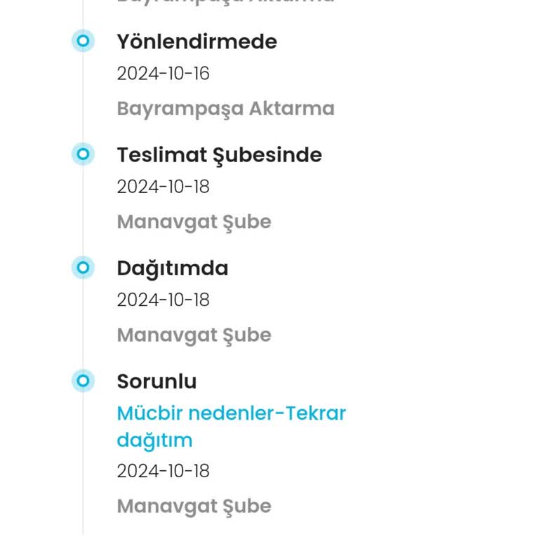 Acil Teslimat Sorunu Ve Yanıltıcı Bilgilendirme