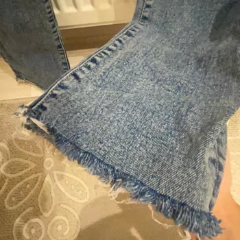 Mavi Viola Serisi Pantolonun Paça Sorunu