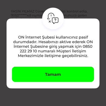 Mobil Bankacılık Hesabına Erişim Sorunu Ve Müşteri Hizmetleri İlgisizliği