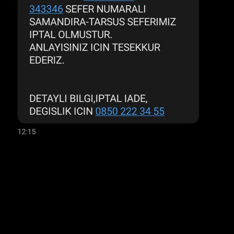 Metro Seyahat'in İptal Edilen Biletiyle Mağduriyet Yaşadım