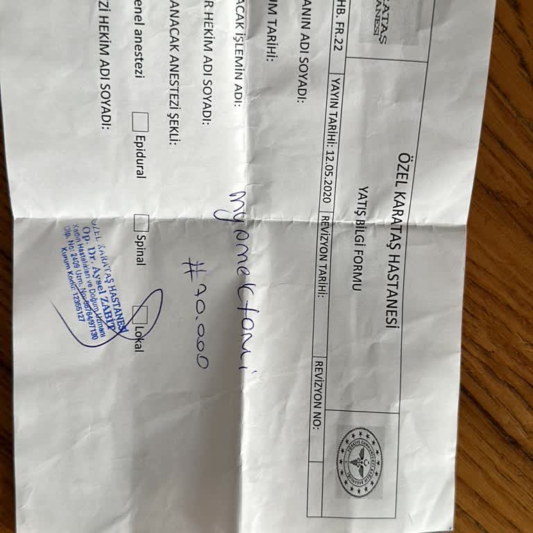 Hastanede Sağlık Yerine Para Önceliği