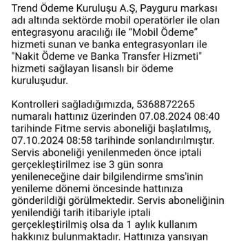 Habersiz Abonelik Ve Yüksek Fatura Şoku