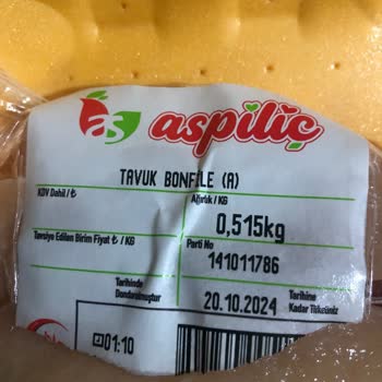 Bozuk Tavuk Bonfile Ve İade Sorunu