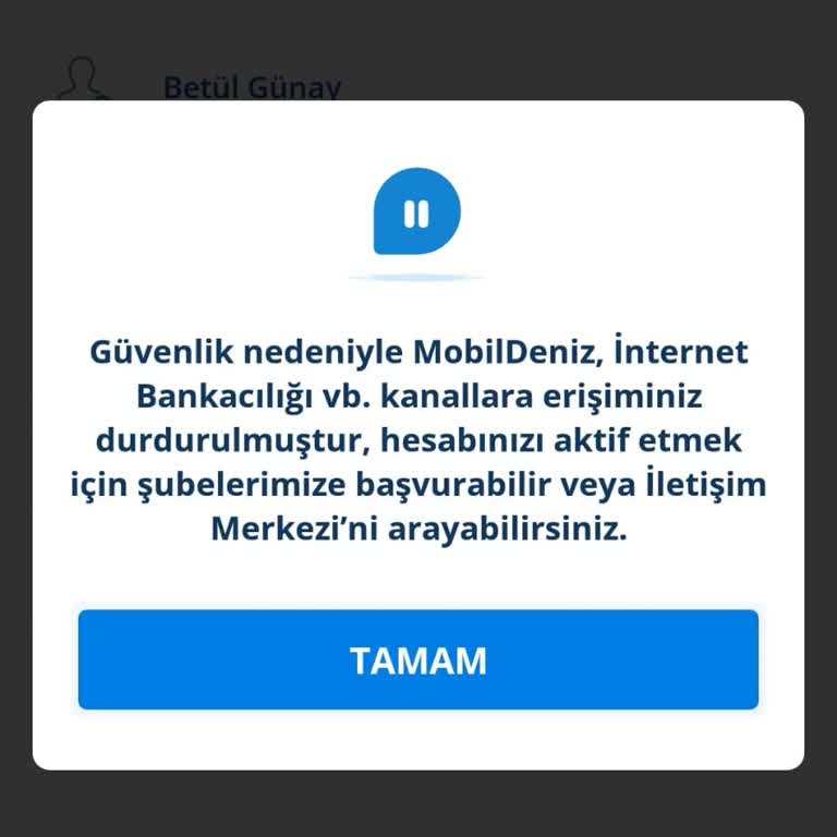 Denizbank'ta Güvenlik Ve İletişim Sorunları