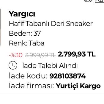 İade Edilmeyen Ücret Ve Yetersiz Müşteri Hizmetleri