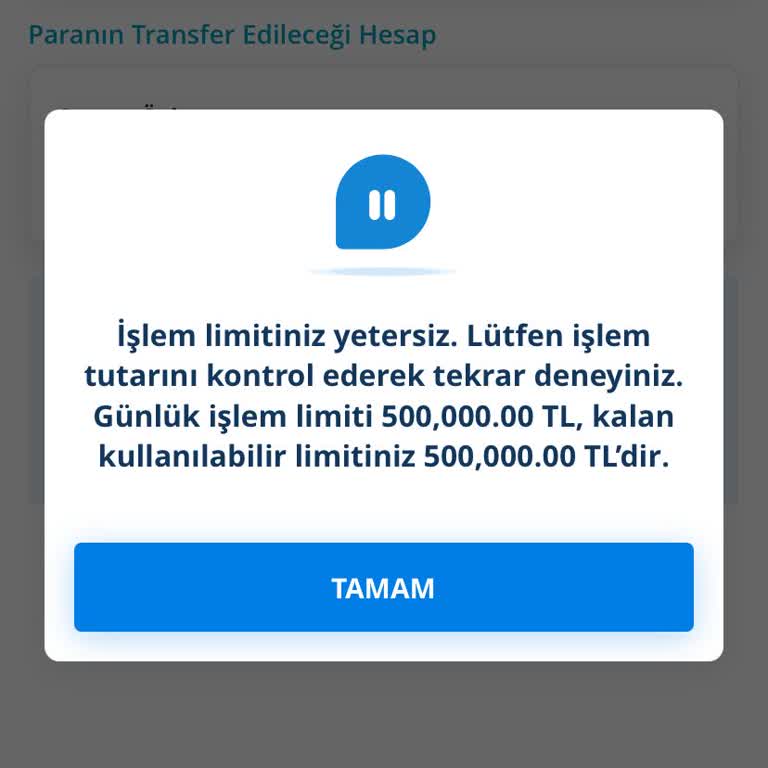 Vadeli Hesap Kapatma İşleminde Saçma Uyarı Ve Müşteri Hizmetleri Talebi