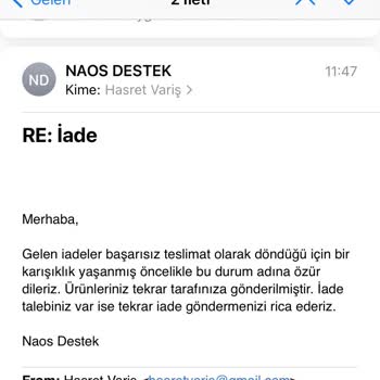 Yanlış Ürün Siparişi Ve İade Sürecindeki Sorunlar