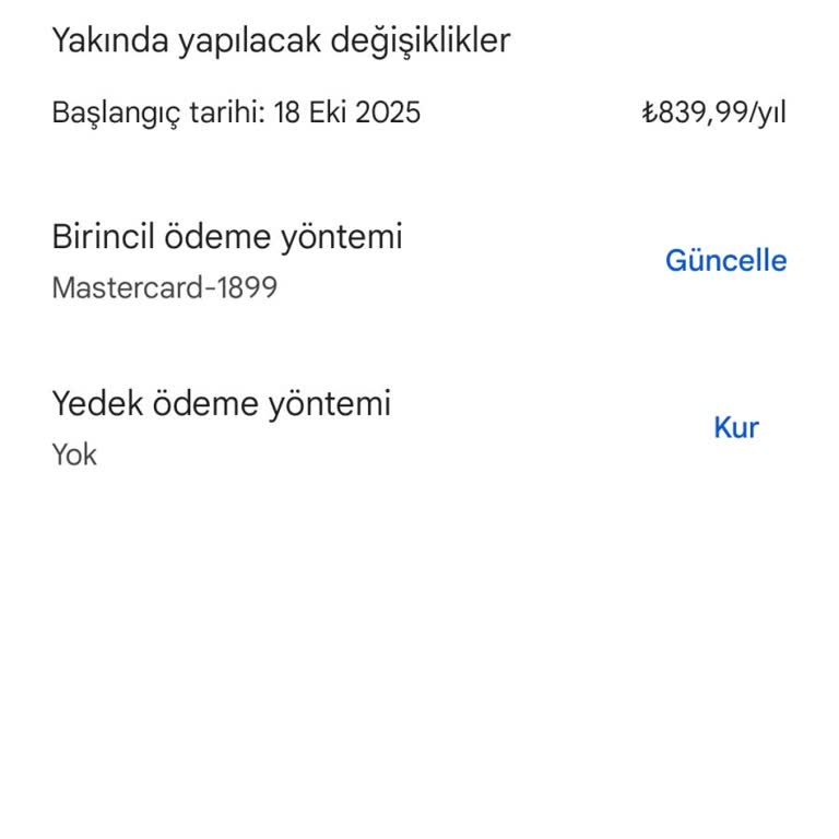 Beklenmedik Yıllık Üyelik Ücreti Ve İade Talebi