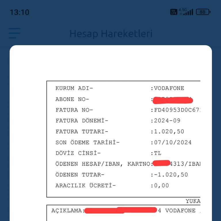 Ödenmiş Fatura Tekrar Görünüyor Ve Hattım Kapandı!
