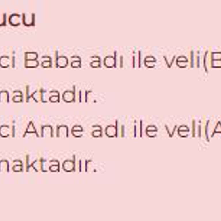İBB Burs Başvurusunda Uyuşmayan Bilgiler Sorunu