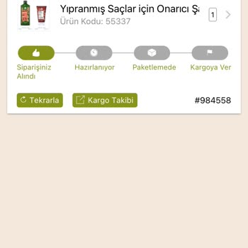 Kargoda Kaybolan Şampuanlar Ve Yetersiz Müşteri Hizmetleri