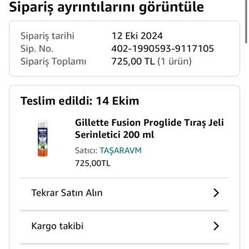 Taşaravm'den Gelen Kalitesiz Ürün Ve İade Sorunu