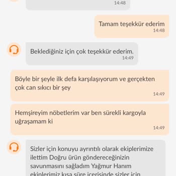 Yanlış Beden Gönderimi Ve İade Sorunu