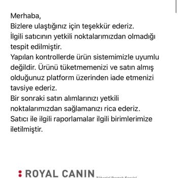 Sahte Kedi Maması Ve İade Sorunu