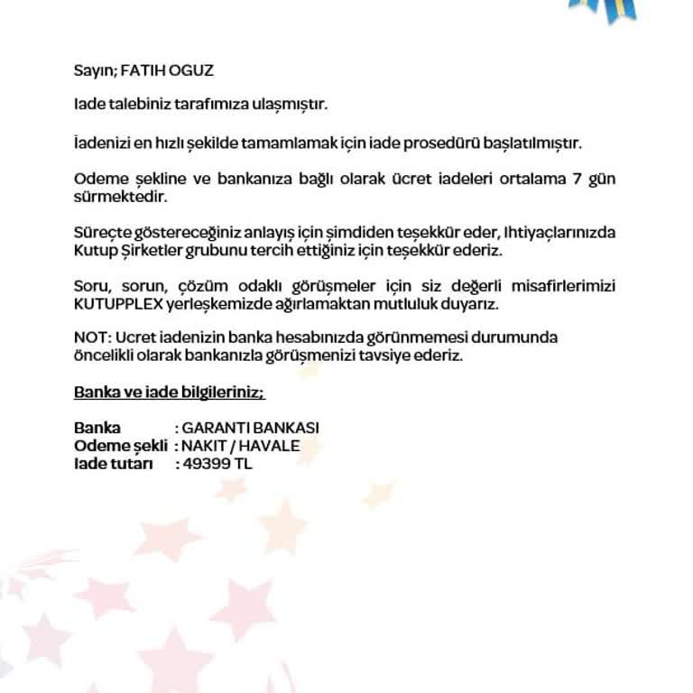 İade Edilen Klimanın Ücreti Hala Hesabımda Değil!