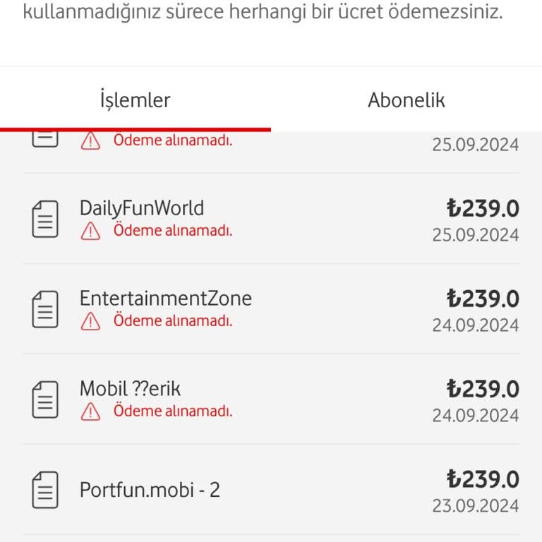 İzinsiz Mobil Ödeme Kesintisi Ve Para İadesi Talebi