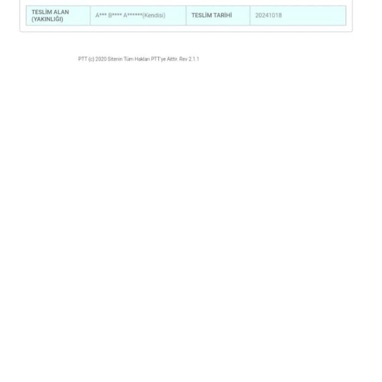 PTT Kargo: Adrese Teslim Sorunu Ve Yanıltıcı Bildirimler