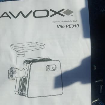 Awox Kıyma Makinesi Sorunları Ve Yetersiz Servis Hizmeti