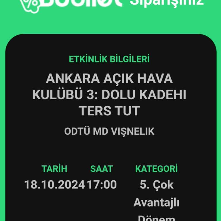 Konser Saati Değişikliği Mağduriyeti