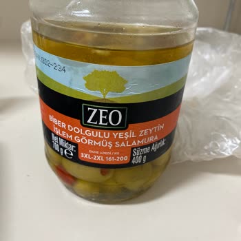 Aldığım Zeytinde Kurt Çıkması