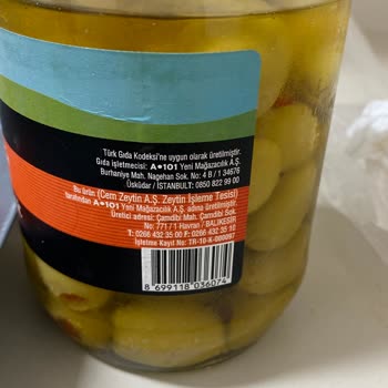 Aldığım Zeytinde Kurt Çıkması