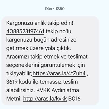 Aras Kargo'nun Sorumsuzluğu Ve Zaman Kaybı