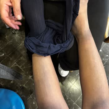 LCW Çorapları Çocuğumun Vücudunu Boyadı